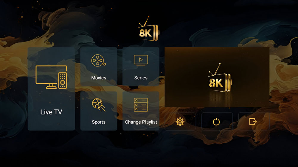 8k VIP Player App